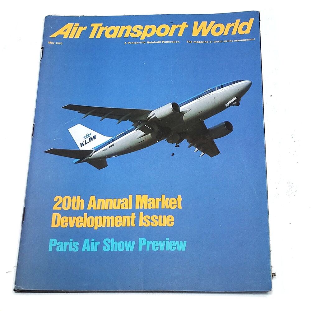 Air Transport World Magazine May 1983 - 20th Annual Market Development Issue